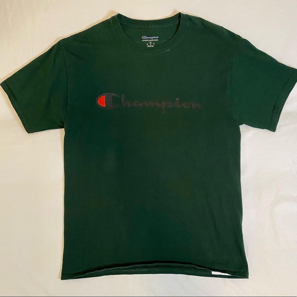 Champion Green T-Shirt    Size-M